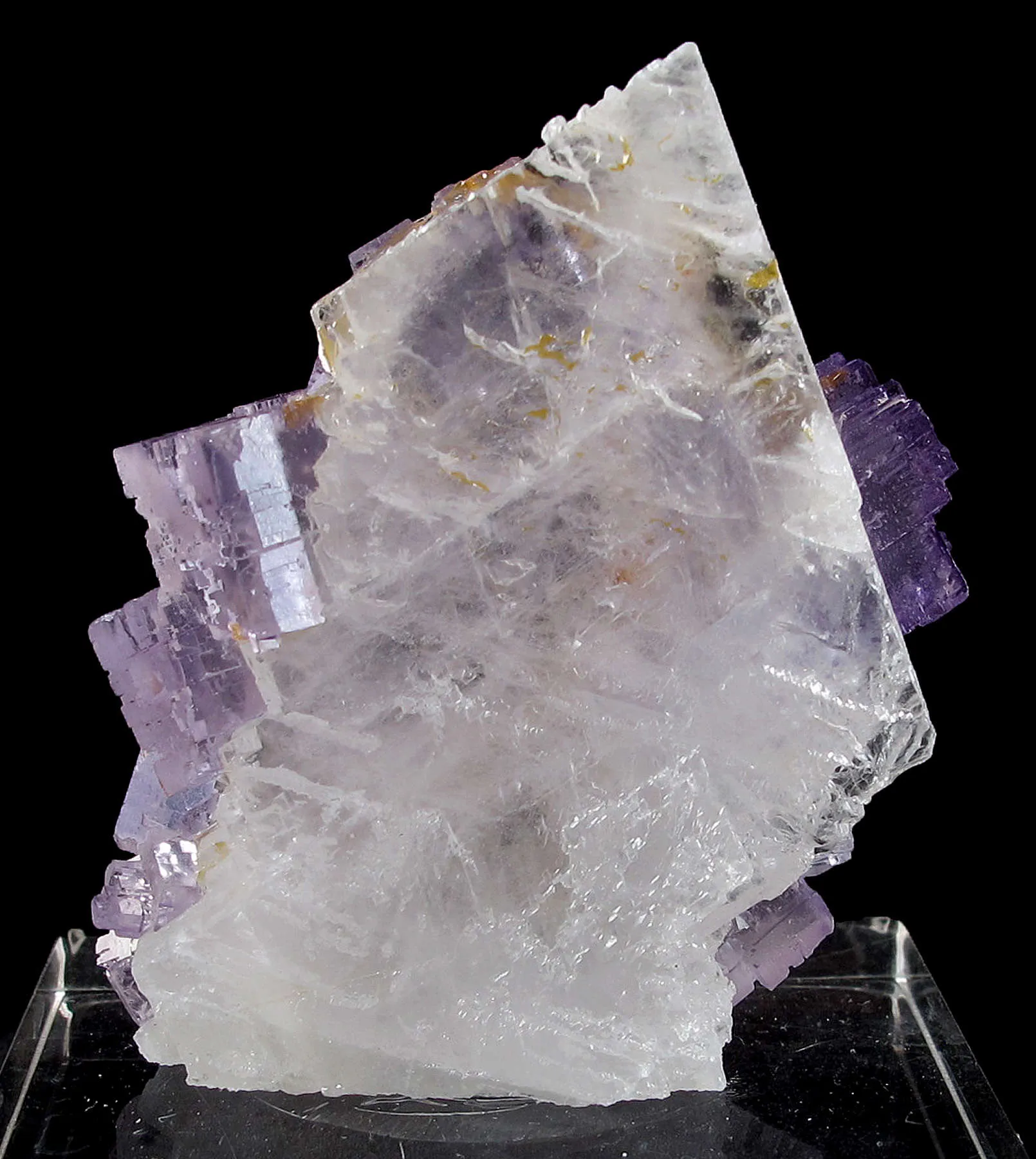 Fluorite on Celestine - image 1