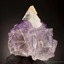 Fluorite on Celestine - image 1