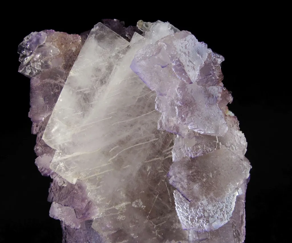 Fluorite on Celestine - image 2
