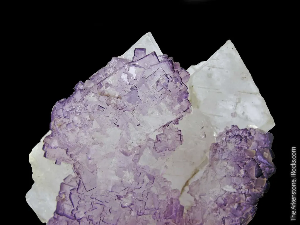Fluorite on Celestine - image 2
