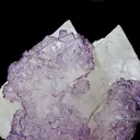 Fluorite on Celestine - image 2