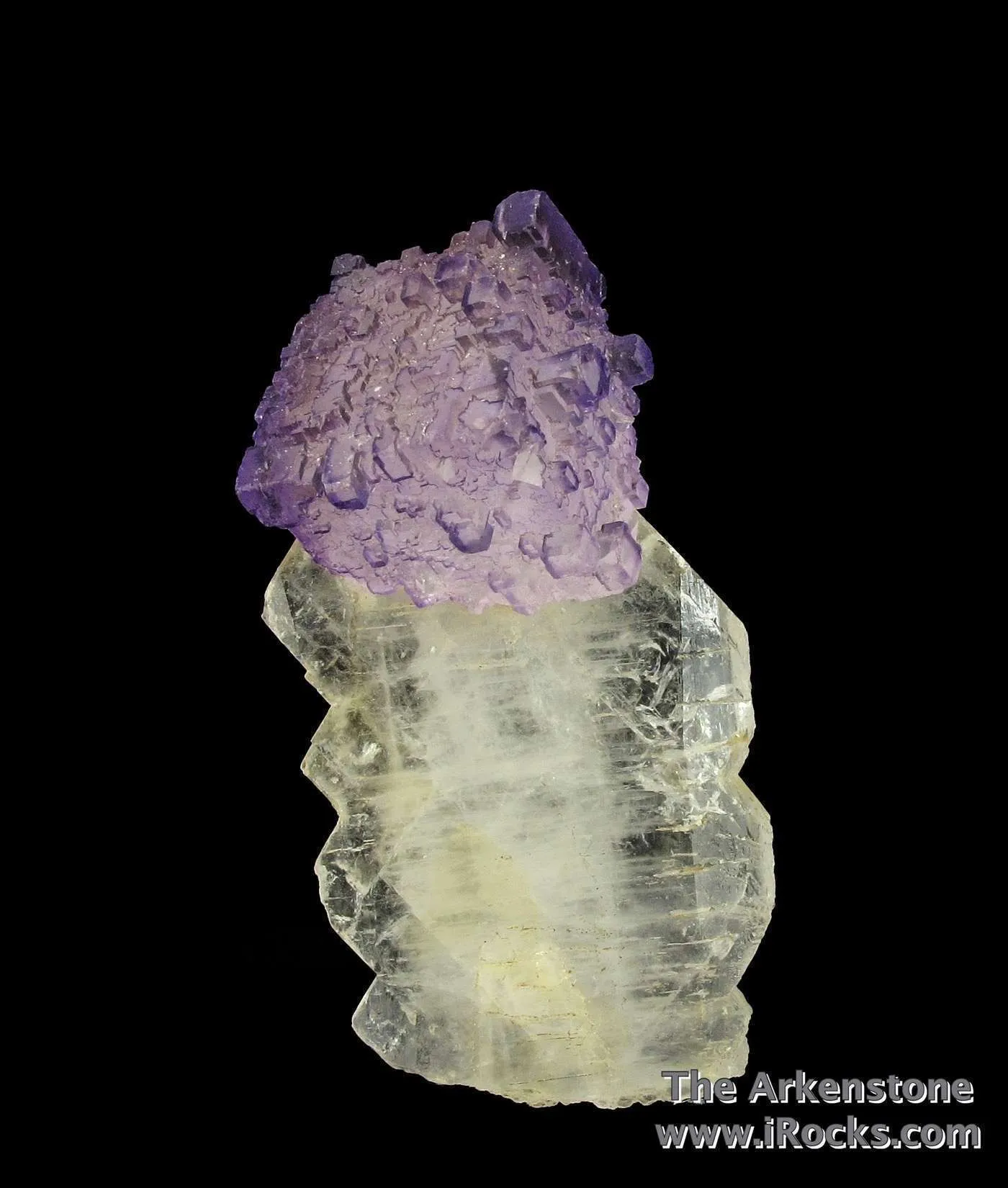 Fluorite on Celestine - image 2