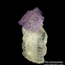 Fluorite on Celestine - image 1