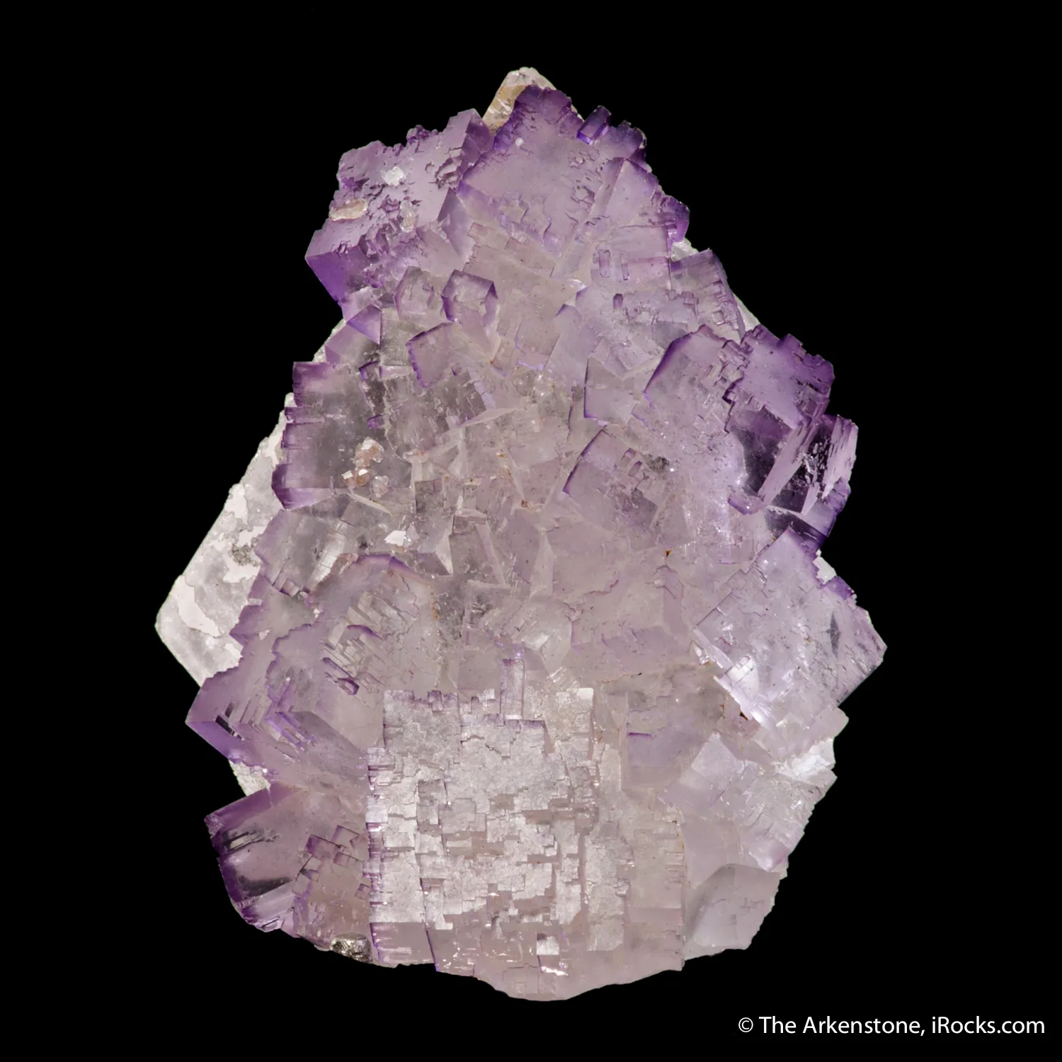 Fluorite on Celestine - image 4