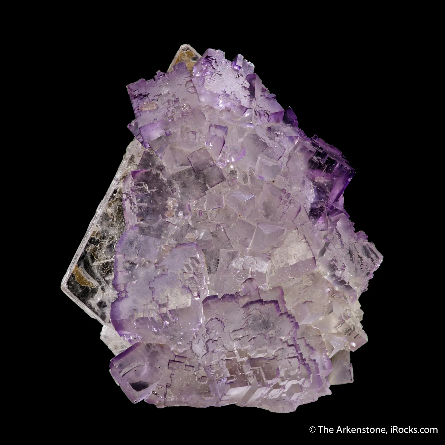 Fluorite on Celestine - image 3