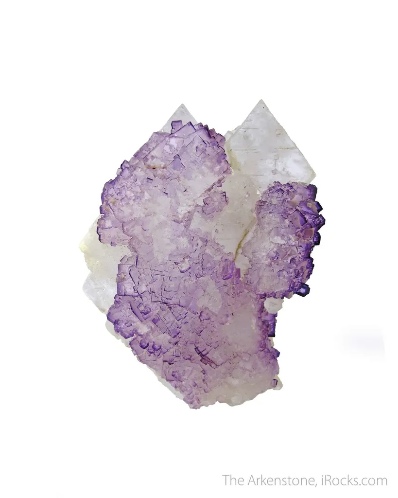 Fluorite on Celestine - image 4