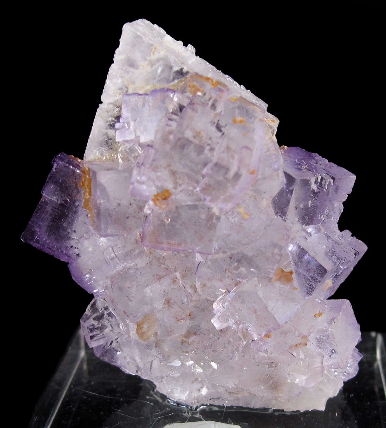 Fluorite on Celestine - image 2