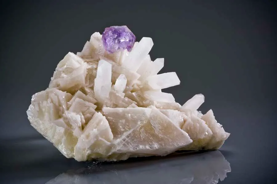 Fluorite on Dolomite - image 4