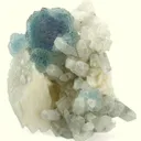 Fluorite on Dolomite - image 1