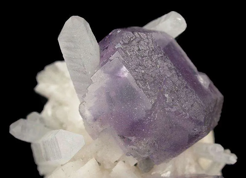 Fluorite on Dolomite - image 3