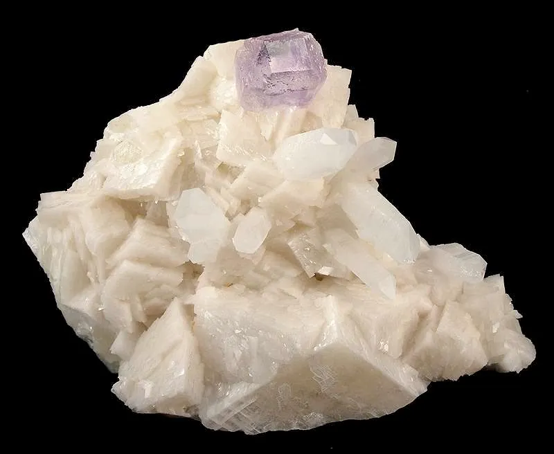 Fluorite on Dolomite image