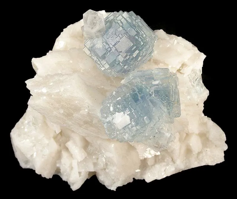 Fluorite on Dolomite image