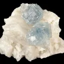 Fluorite on Dolomite - image 1