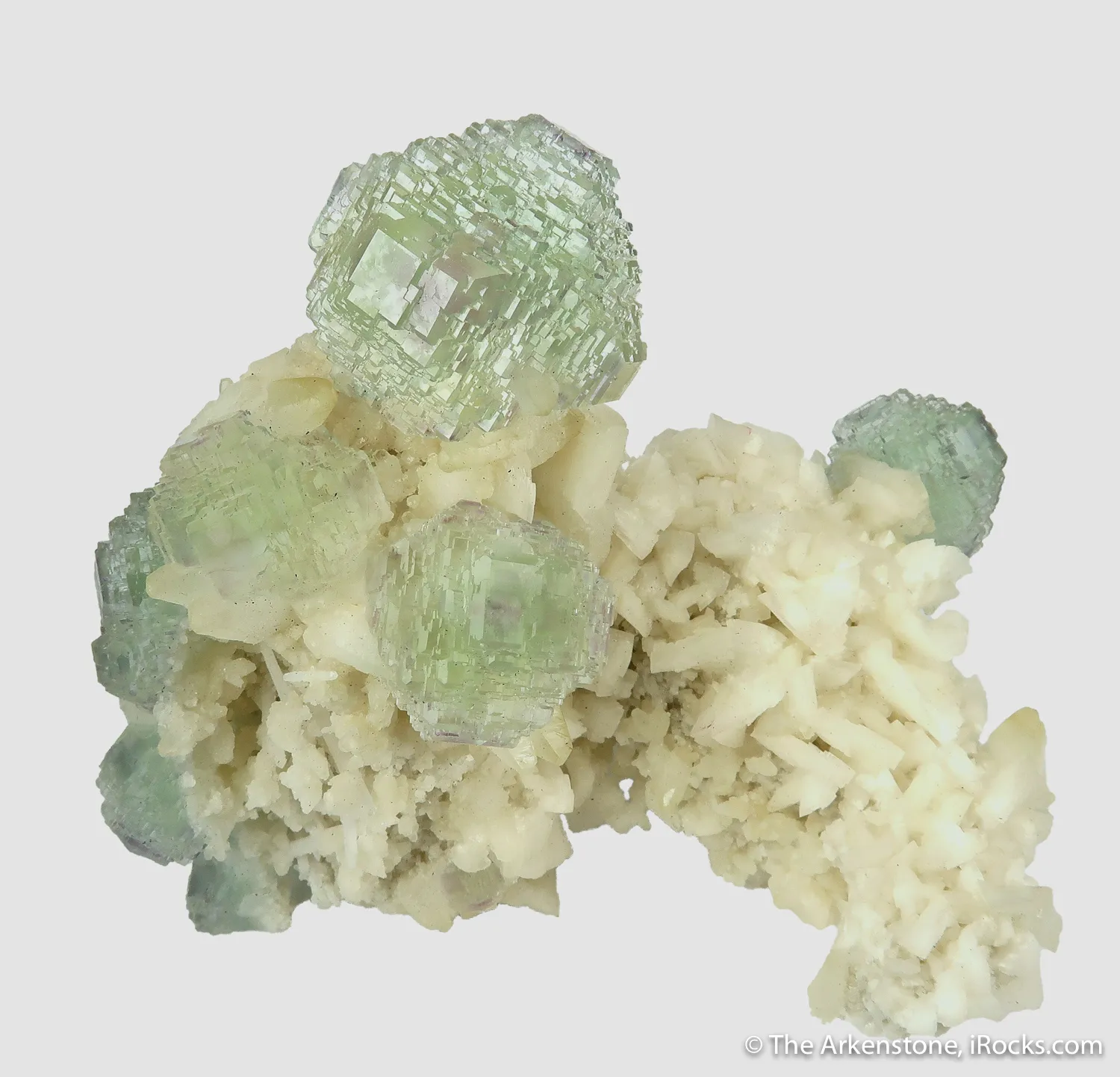 Fluorite on Dolomite - image 2