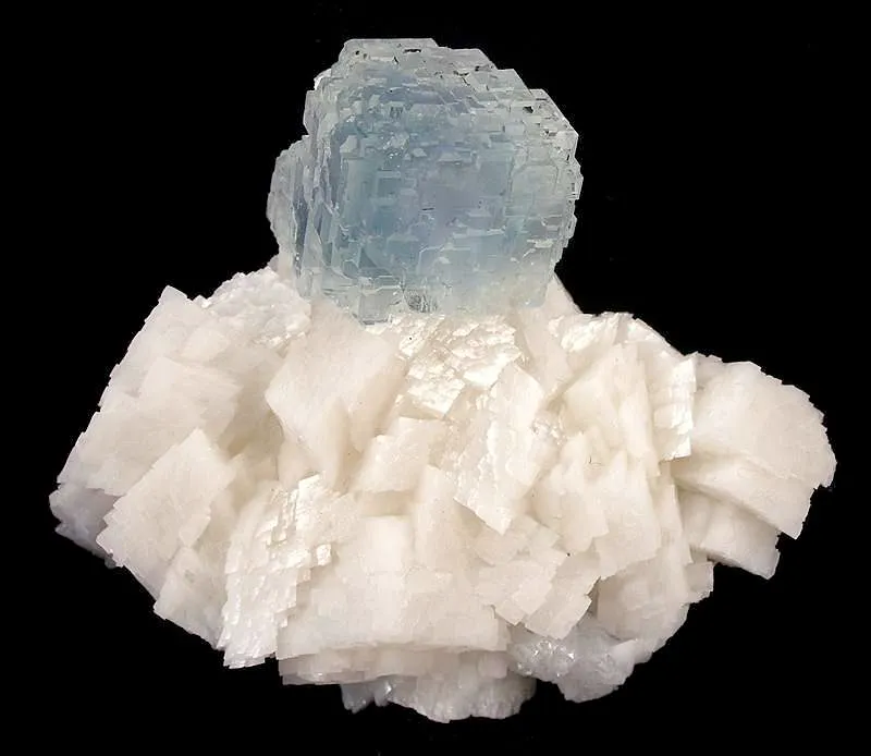 Fluorite on Dolomite image