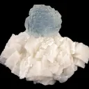 Fluorite on Dolomite - image 1