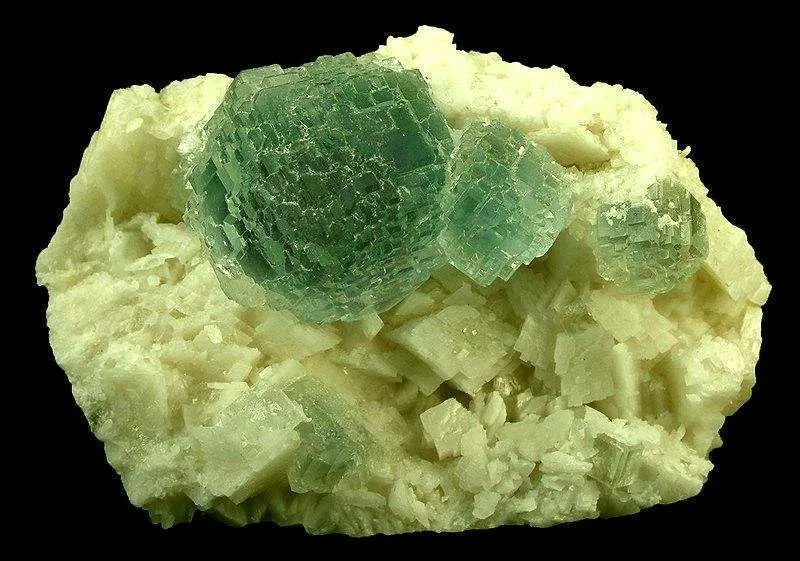 Fluorite on Dolomite - image 4