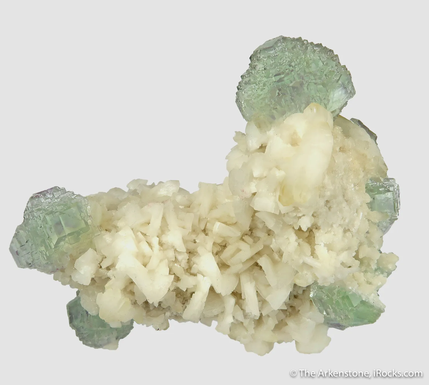 Fluorite on Dolomite - image 3