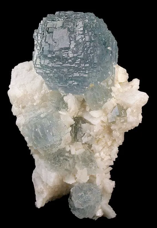 Fluorite on Dolomite image