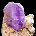 Fluorite on Dolomite and Quartz - image 4