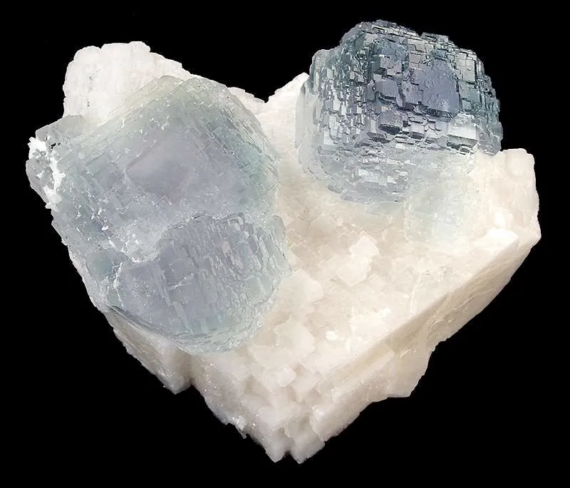 Fluorite on Dolomite image