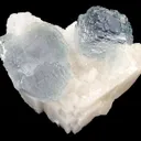 Fluorite on Dolomite - image 1