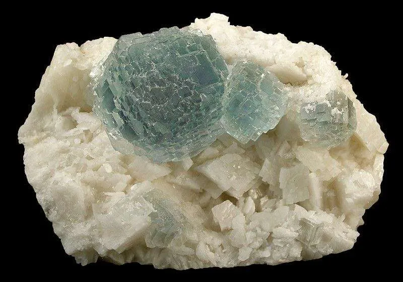 Fluorite on Dolomite image