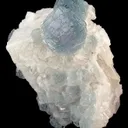 Fluorite on Dolomite - image 1