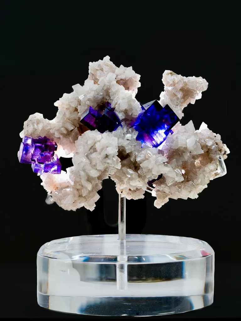 Fluorite on Dolomite image