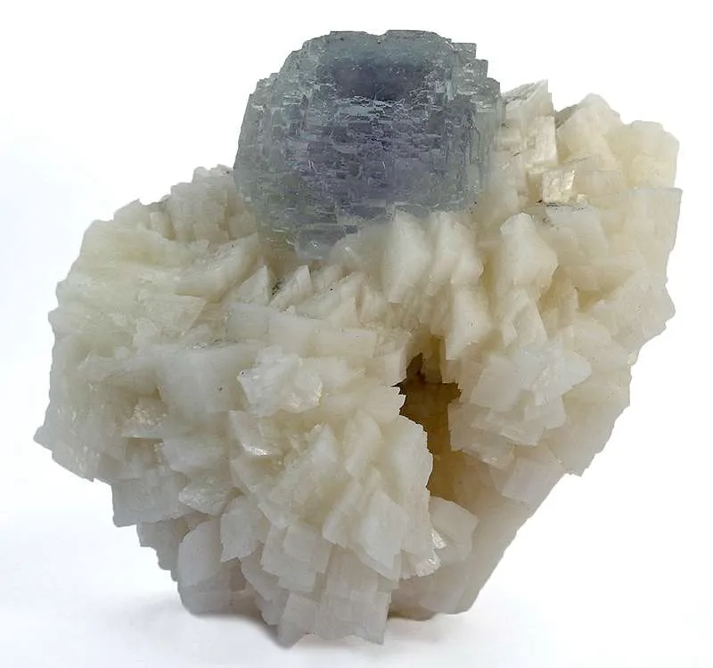 Fluorite on Dolomite image