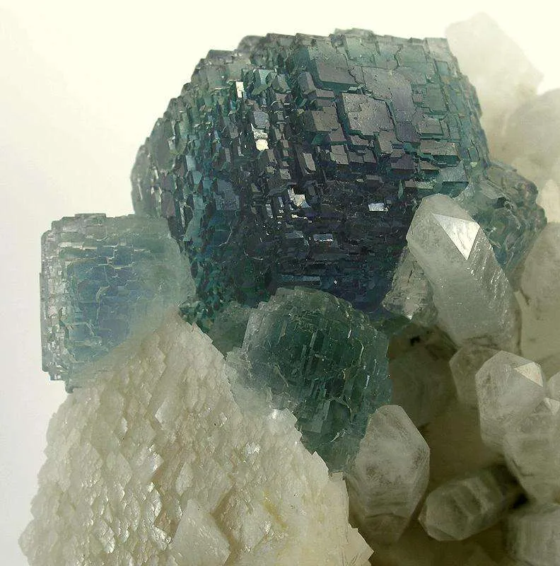 Fluorite on Dolomite - image 3