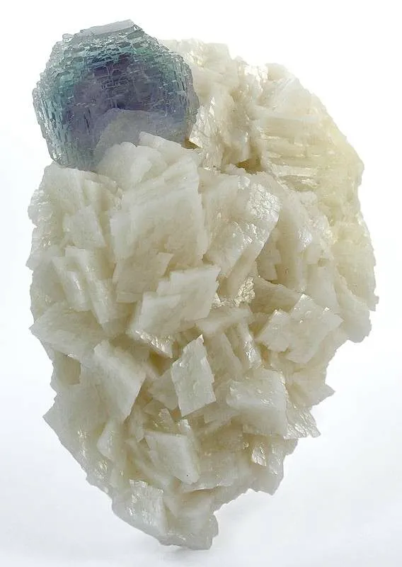 Fluorite on Dolomite image