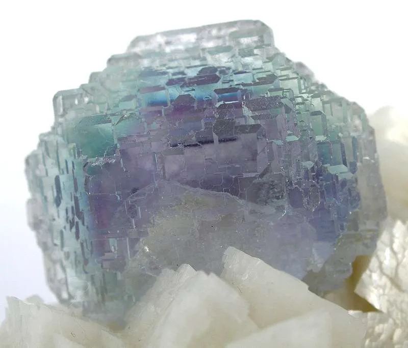 Fluorite on Dolomite - image 3