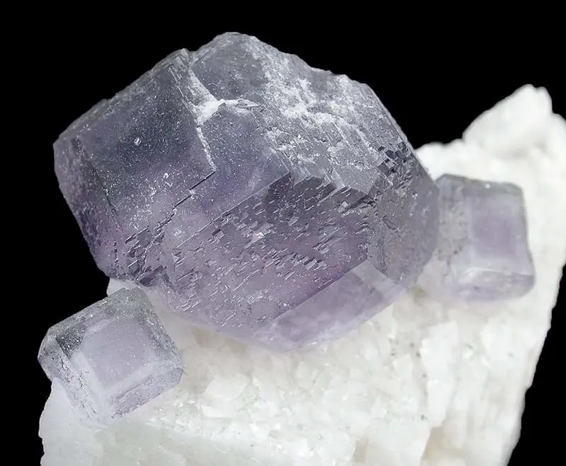 Fluorite on Dolomite Floater - image 3