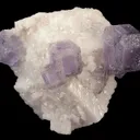 Fluorite on Dolomite Floater - image 1