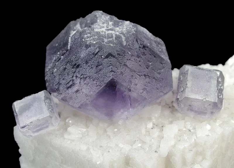 Fluorite on Dolomite Floater - image 2