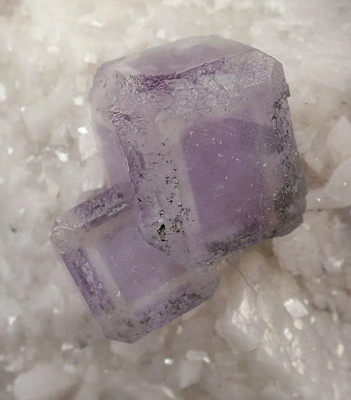 Fluorite on Dolomite Floater - image 3