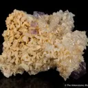 Fluorite on Dolomite with Quartz - image 7