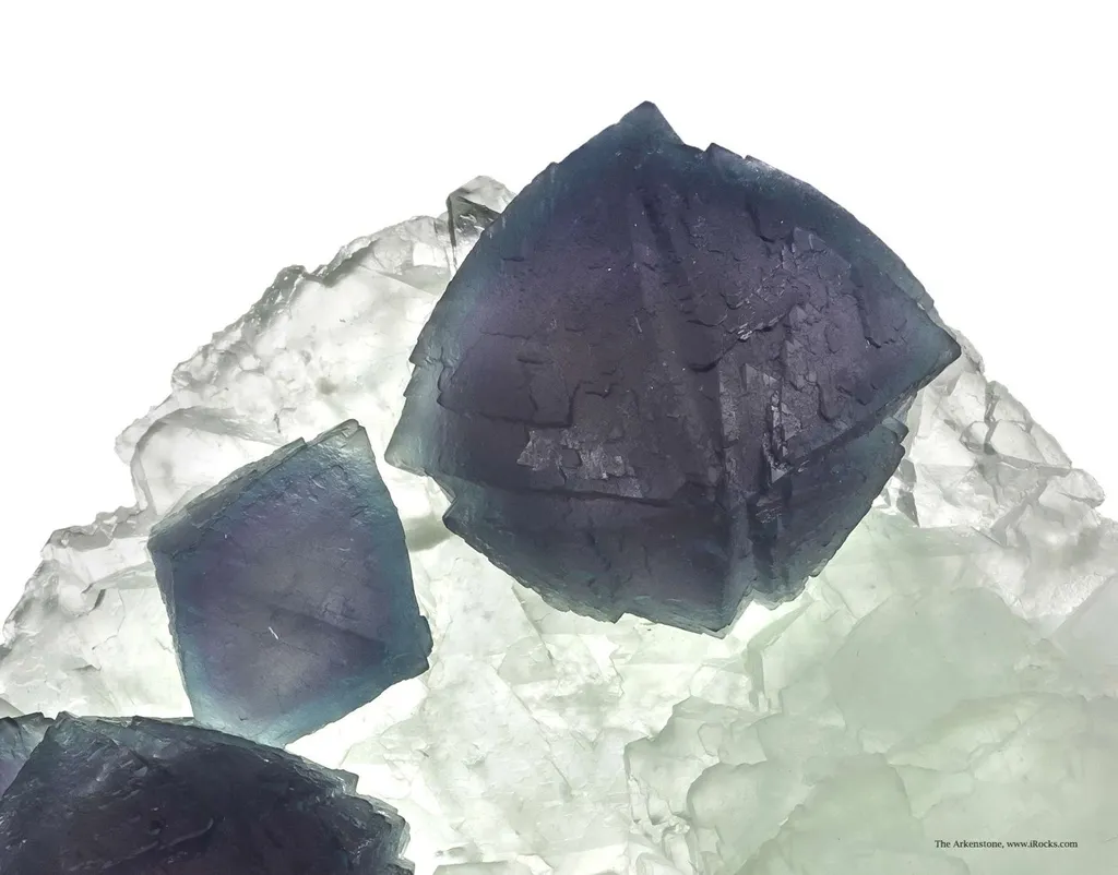 Fluorite on Fluorite image