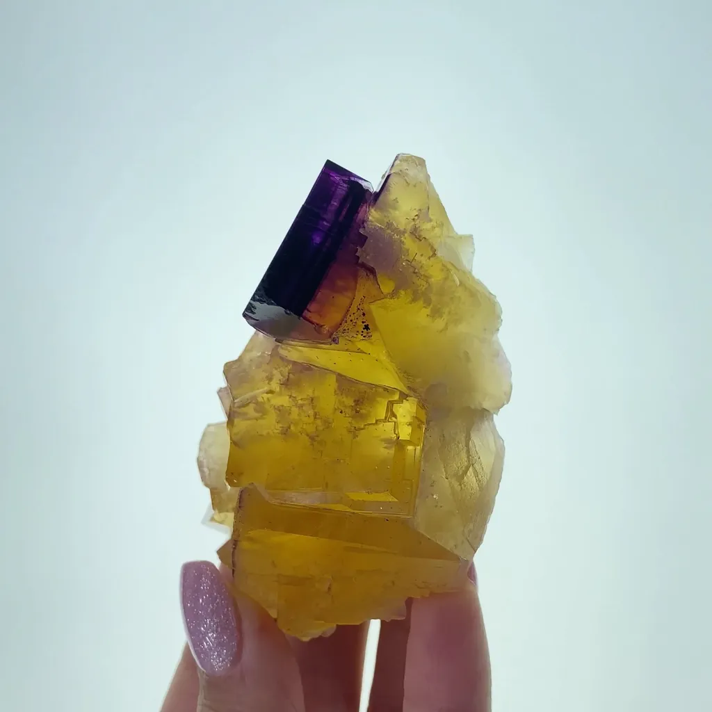Fluorite on Fluorite image