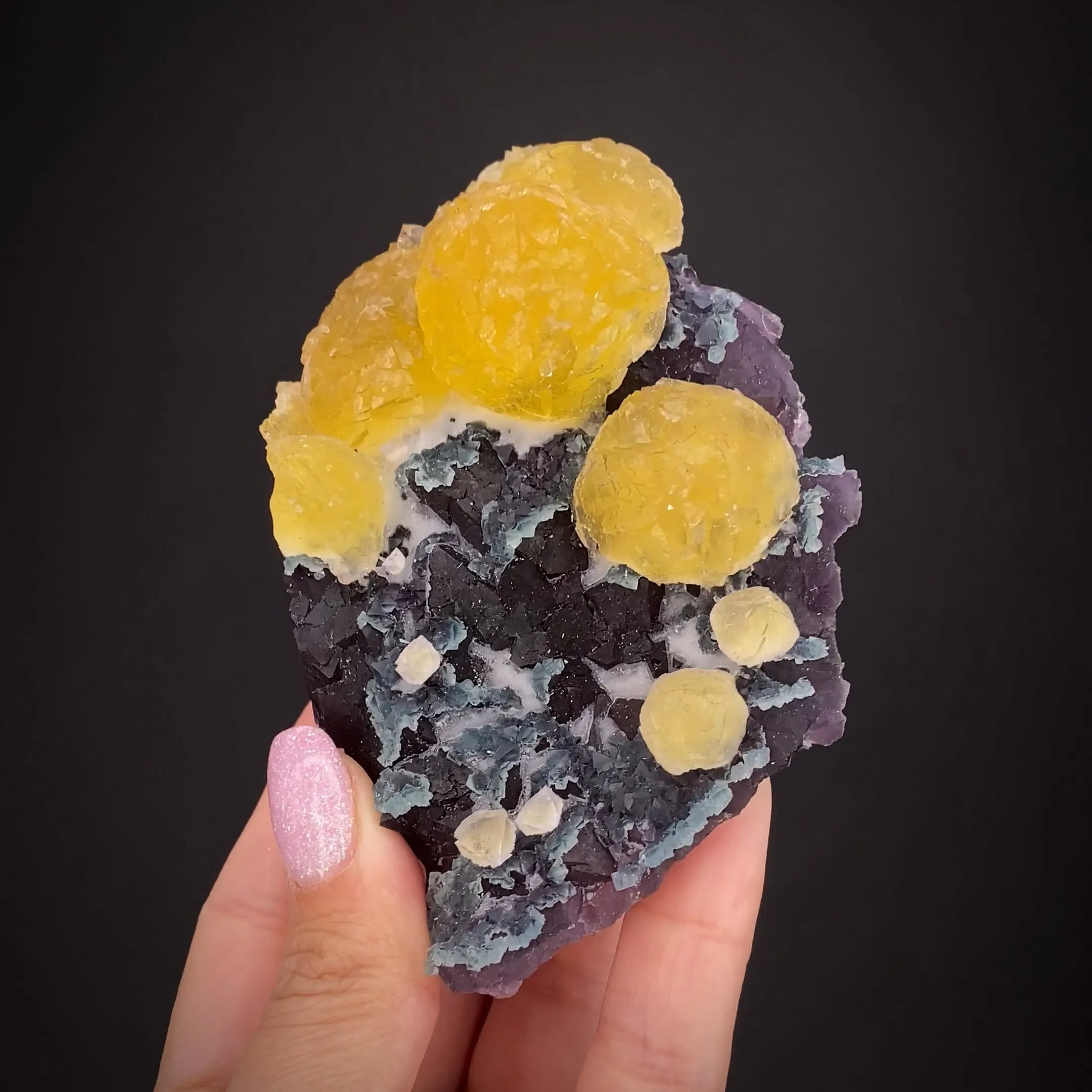 Fluorite on Fluorite - image 2