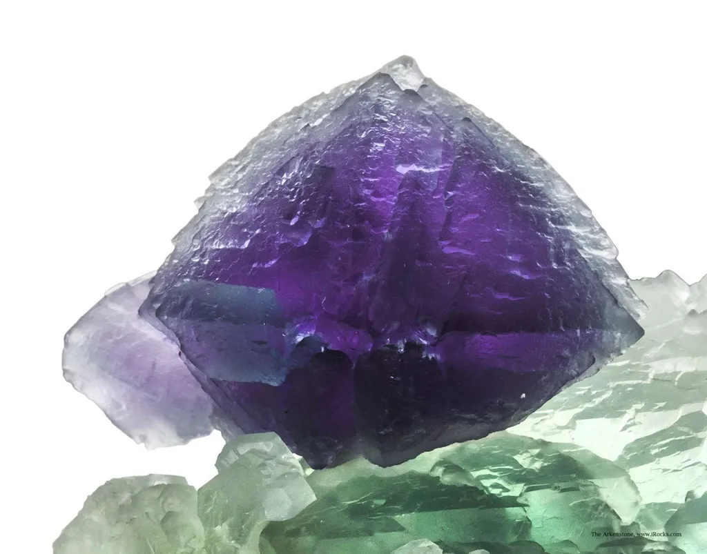 Fluorite on Fluorite image