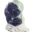 Fluorite on Fluorite and Quartz - image 4