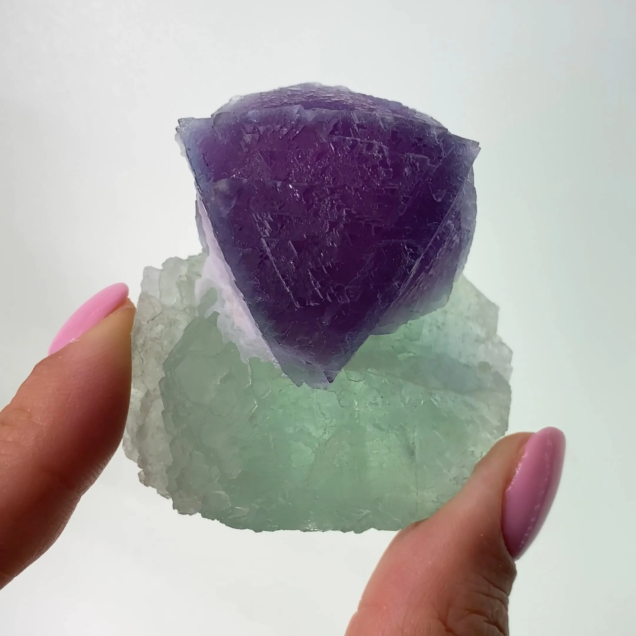 Fluorite on Fluorite - image 2