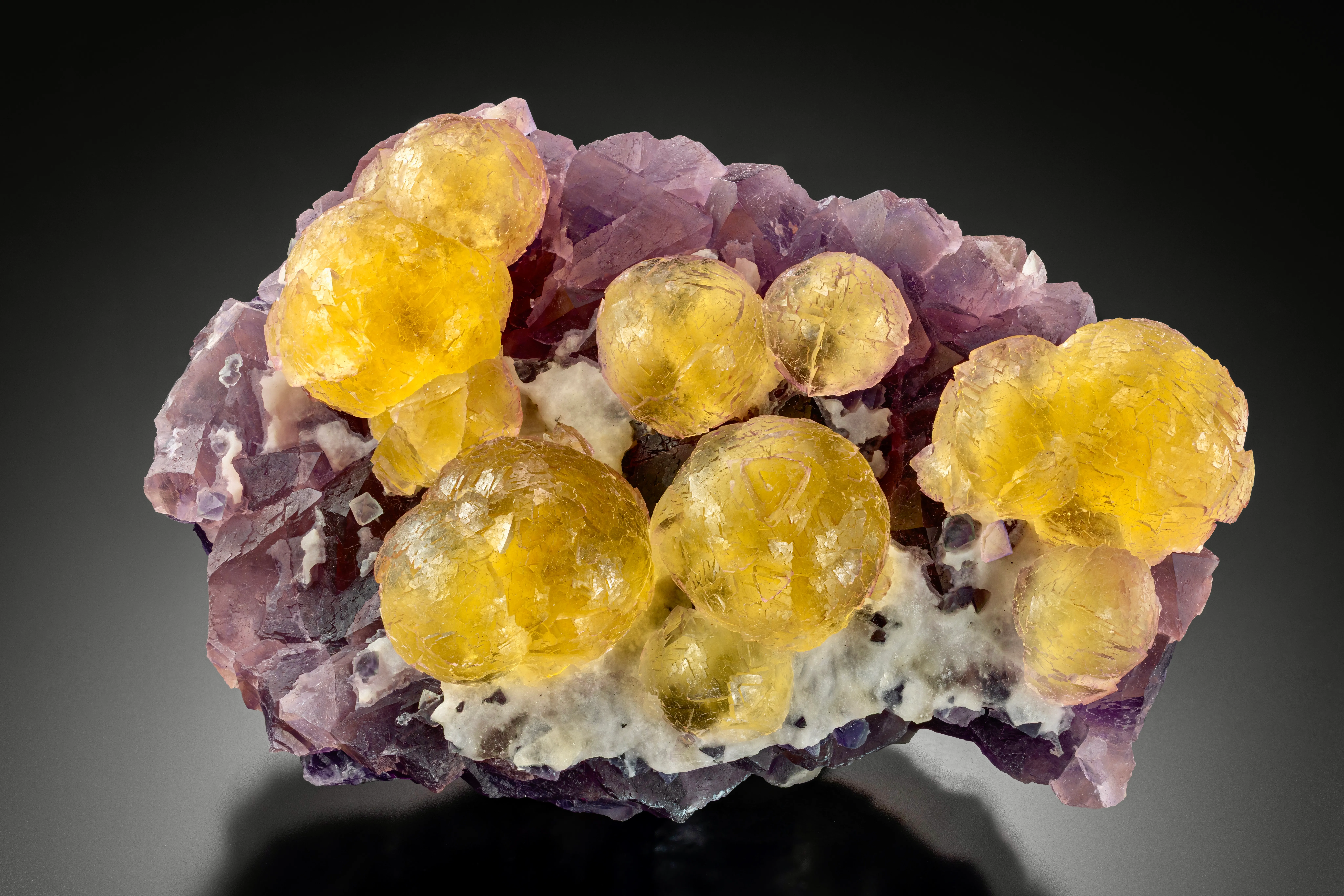 Fluorite on Fluorite from China, Zhejiang, Zhuji Co. - image 1