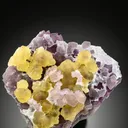 Fluorite on Fluorite from China, Zhejiang, Zhuji Co. - image 1