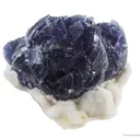 Fluorite on Fluorite on Quartz - image 3