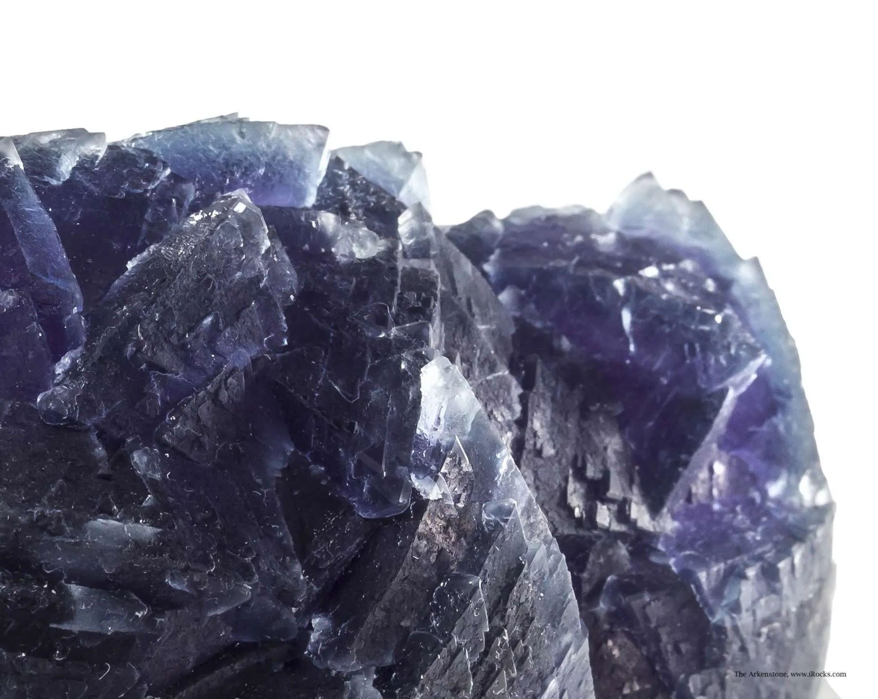 Fluorite on Fluorite on Quartz - image 4