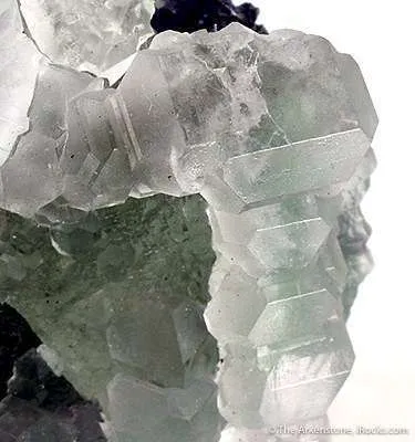 Fluorite on Galena - image 3