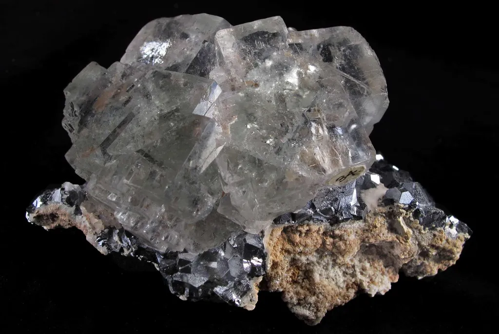 Fluorite on Galena image
